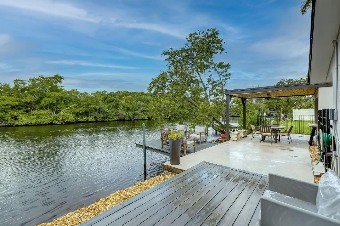 Waterfront Deck Pool Kayak Apartman Fort Lauderdale Kültér fotó